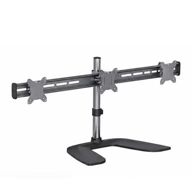 Side Profile of E T01-T03 Articulating Triple Monitor Arm