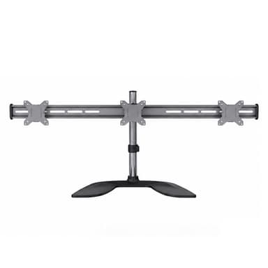 Front View of E T01-T03 Articulating Triple Monitor Mount