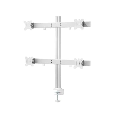 Side Profile of SH38 C04 Articulating Quad Monitor Mount