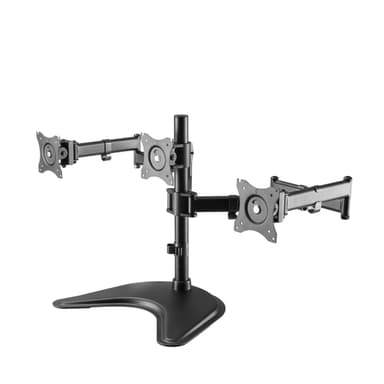 Side Profile of SH070 T036 Articulating Triple Monitor Mount