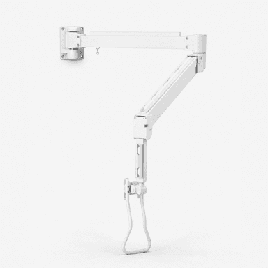 Front View of SH34 112 Ergonomic Single Monitor Mount