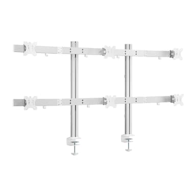 Side Profile of SH38 C06 Articulating Six Monitor Arm