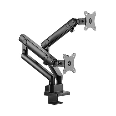 Side Profile of SH20 C024 Ergonomic Double Monitor Mount