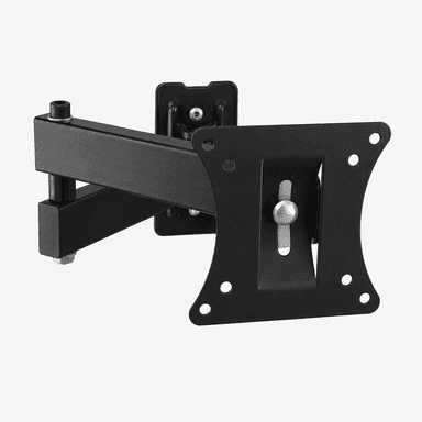 Front View of SH 22P Full Motion Single Arm TV Wall Bracket