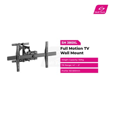 SH 380XL Full Motion Double Arm TV Mount Writeup Image