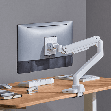 SH69 C012UC Ergonomic Single Monitor Arm Scenery Image