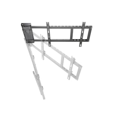 Side View of SH M03GR Motorized TV Wall Bracket