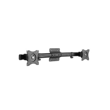 Front View of SH 12XMA Articulating Double Monitor Mount