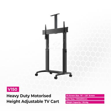V150 Motorized TV Trolly Writeup Image