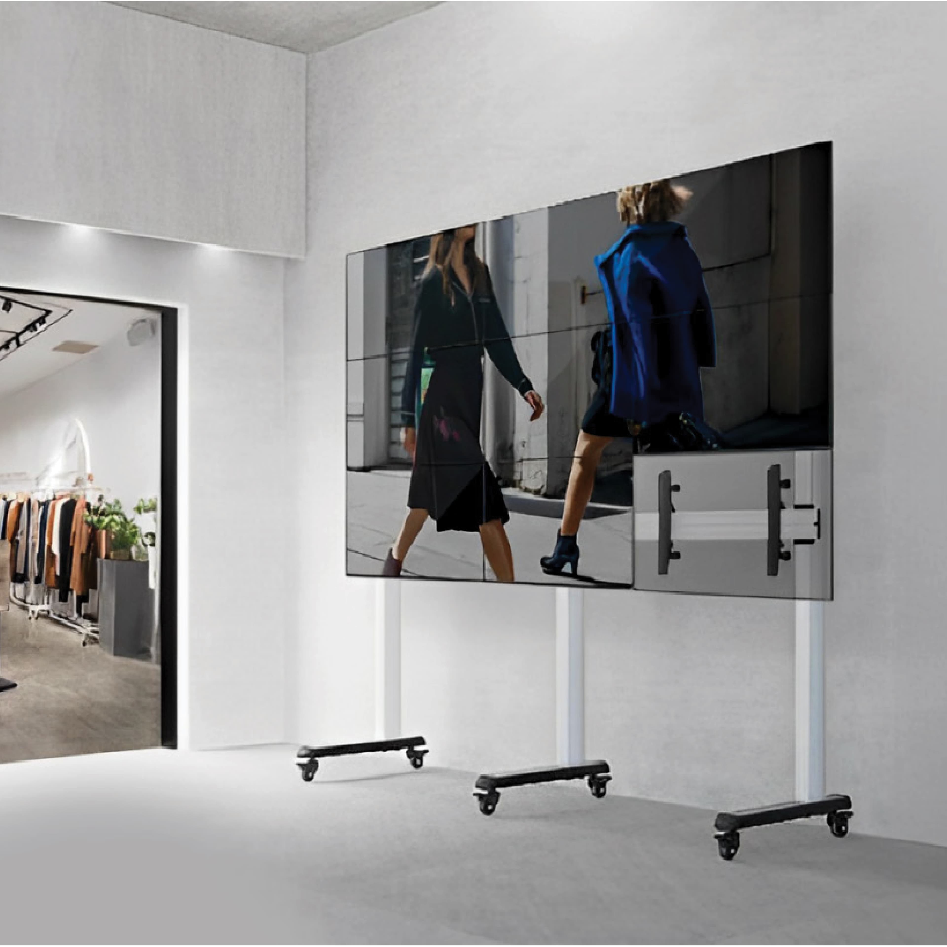 Video Wall Floor Stands