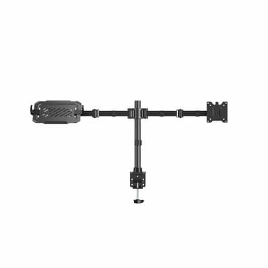 Front View of SH91 C024ML Articulating Double Monitor Arm