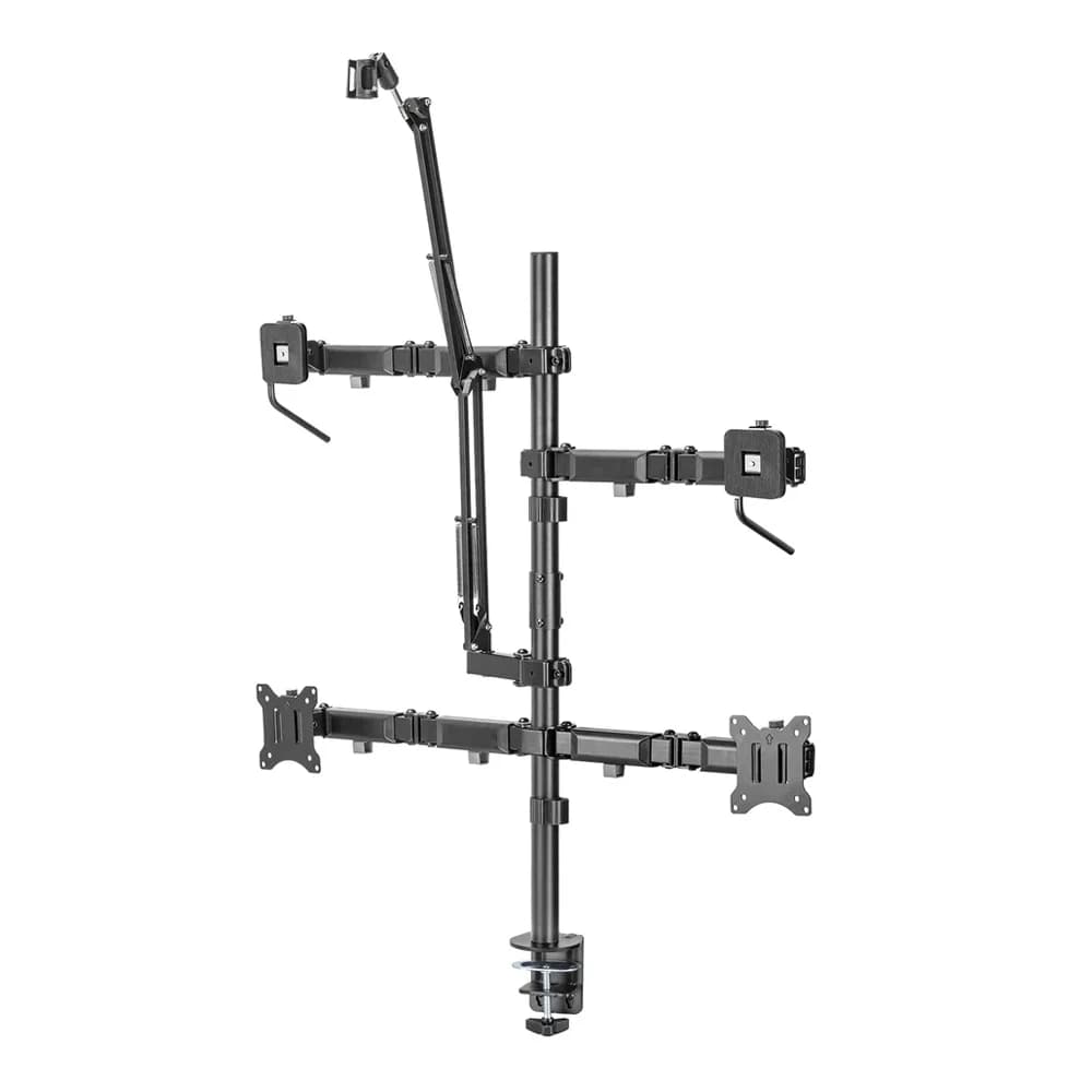 SH MDS10 Articulating Quad Monitor Arm