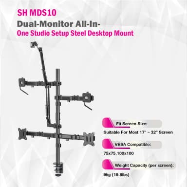SH MDS10 Monitor Mount Writeup Image