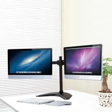 SH070 T024 Articulating Double Monitor Arm Scenery Image