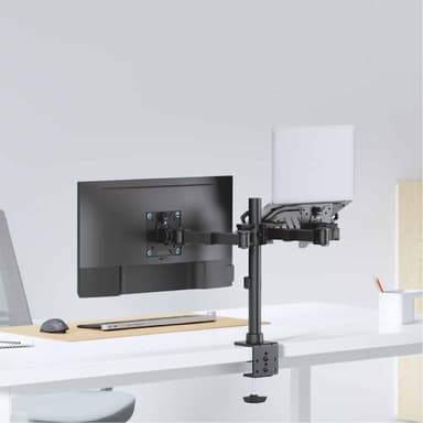 SH91 C024ML Articulating Double Monitor Arm Scenery Image