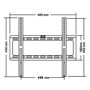SH 45F TV wall Bracket Drawing