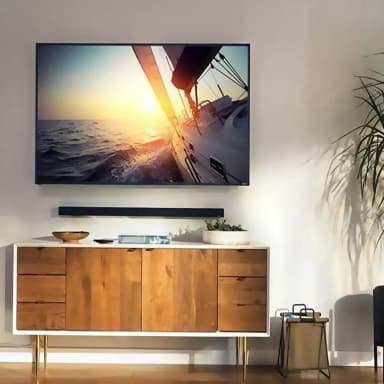 SH 45F Fixed TV Mount Scenery Image