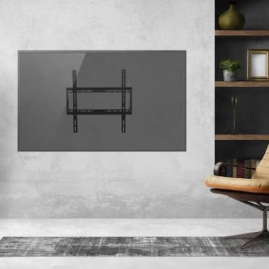 SH 3265F fixed TV bracket installed on a wall