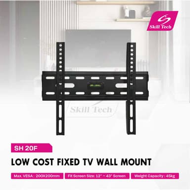 SH 20F wall mount package contents
