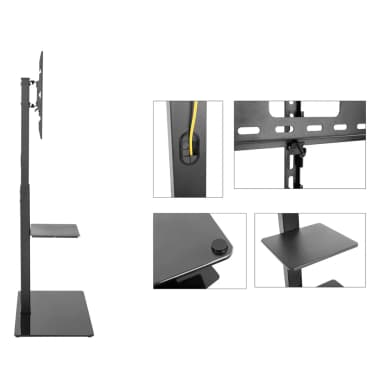 Detail View of SH 18FS Floor Stand