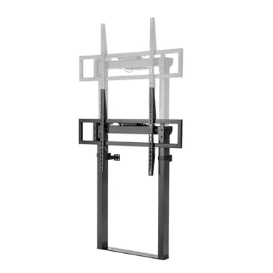 Side Profile of SH TW130 Motorized TV Trolly