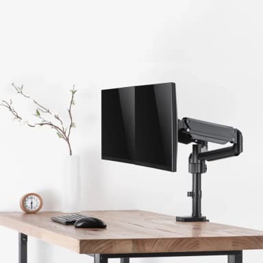 SHT26 C024UP Ergonomic Double Monitor Arm Scenery Image