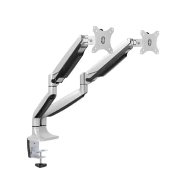 Side Profile of SH100 C024 Ergonomic Double Monitor Arm