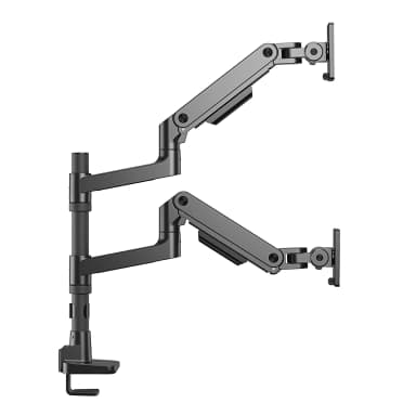Side Profile of SH81 C024P Ergonomic Double Monitor Arm