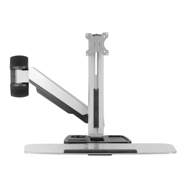 Front View of SHS 02W01 Ergonomic Single Monitor Mount