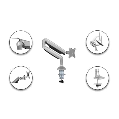 Detail View of SH100 C012 Ergonomic Single Monitor Arm