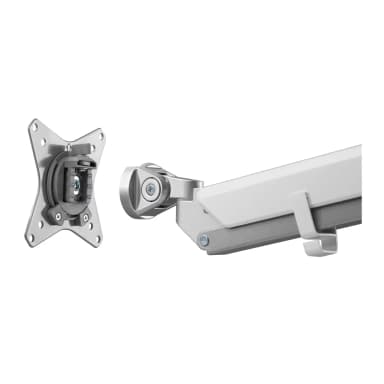 Front View of SH100 C013U Ergonomic Single Monitor Arm