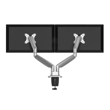 Back View of SH100 C024 Ergonomic Double Monitor Mount