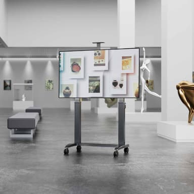 V150 Motorized TV Cart Scenery Image
