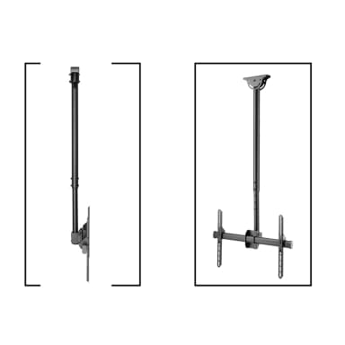 Side Profile of SH 615C TV Ceiling Bracket