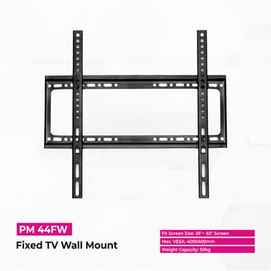 PM 44FW wall mount package contents