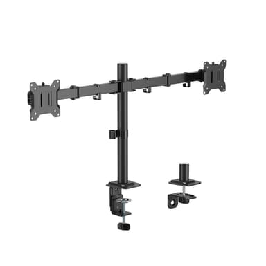 Side Profile of SH 026N Articulating Double Monitor Mount