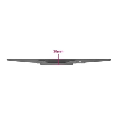 Top profile of PM 106FW slim TV wall mount