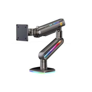 Front View of SH F6 Ergonomic Single Monitor Mount