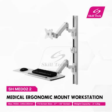 SH MED02 2 Monitor Mount Writeup Image