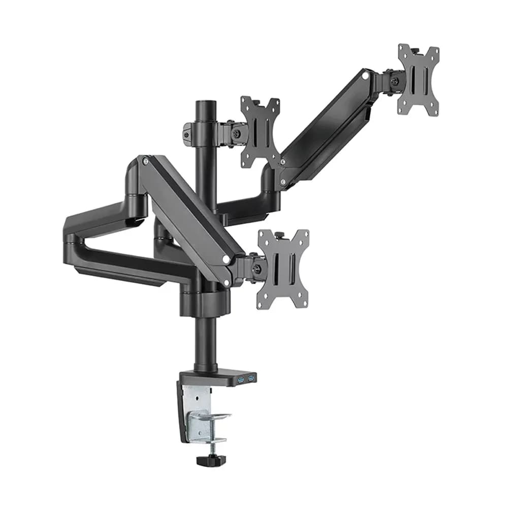 SH26 C036UP Ergonomic Triple Monitor Arm