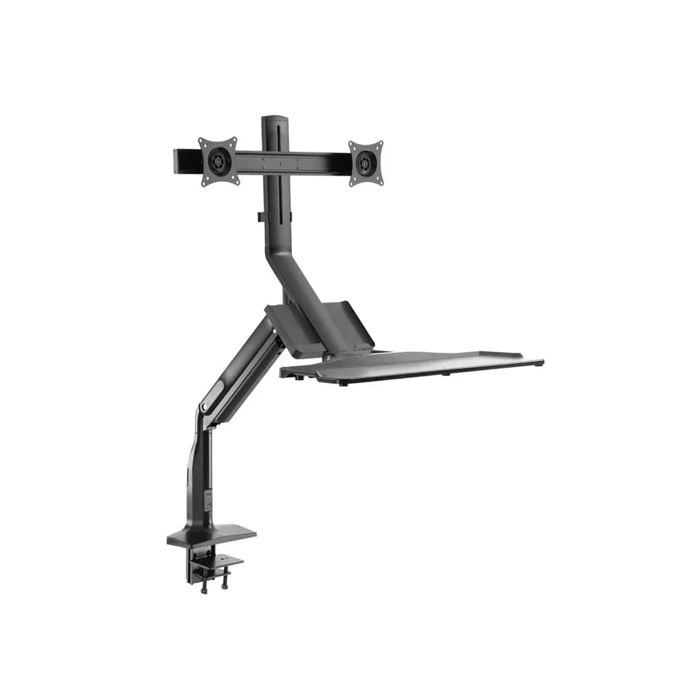 SHS21 C02 Ergonomic Double Monitor Arm