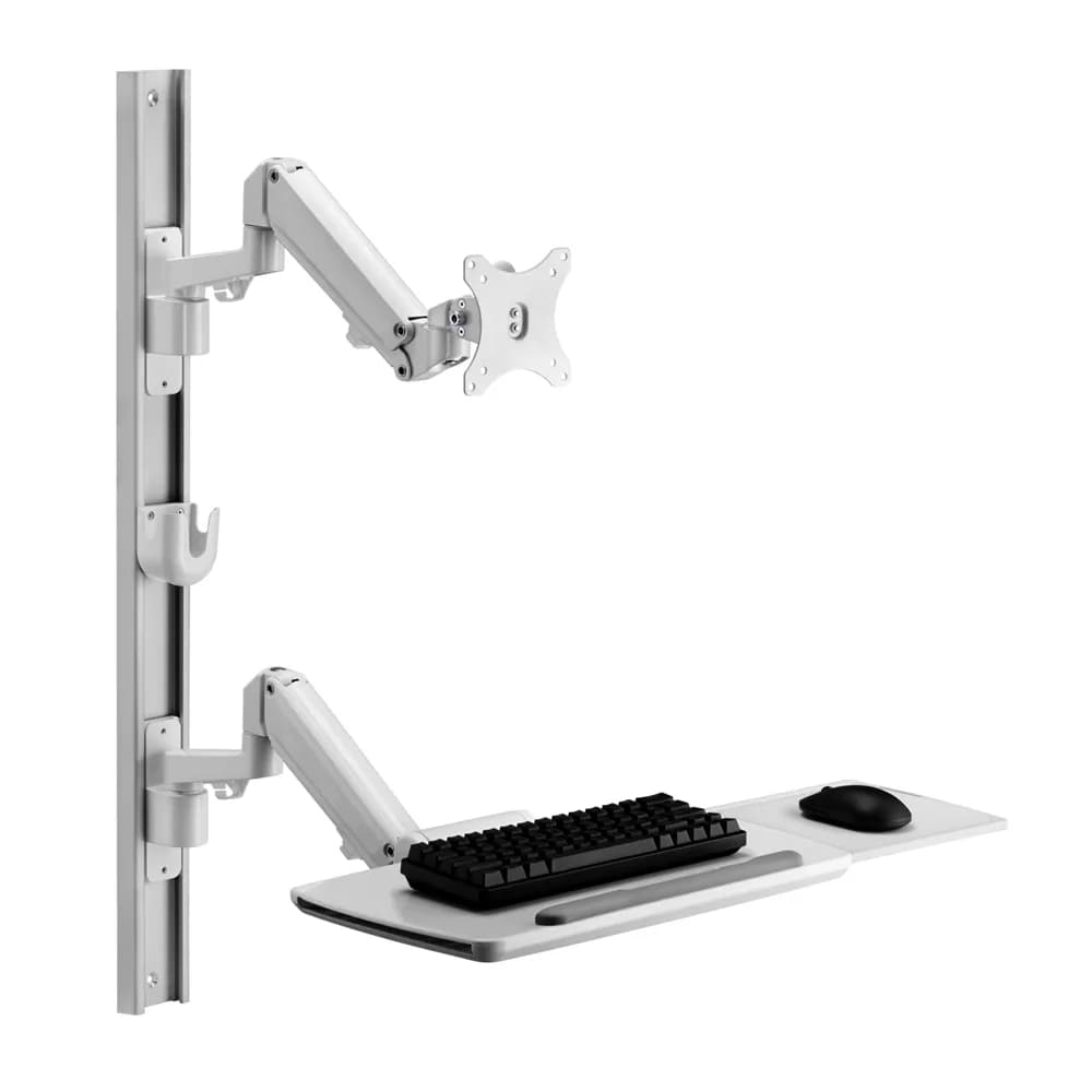 SH MED02 2 Ergonomic Single Monitor Arm