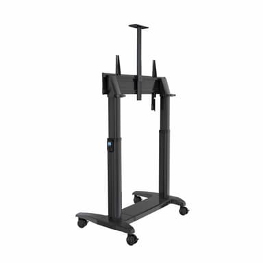 Side Profile of V150 Motorized TV Cart