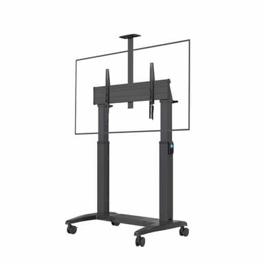 Front View of V150 Motorized TV Trolly