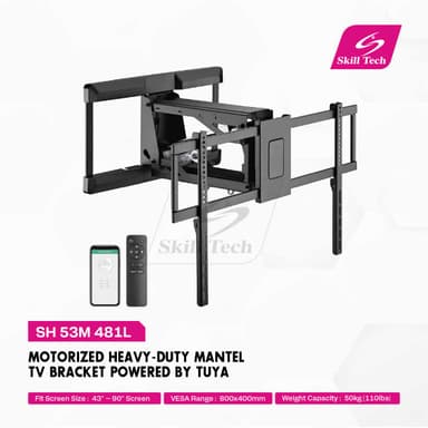 SH 53M 481L Motorized TV Wall Bracket Writeup Image