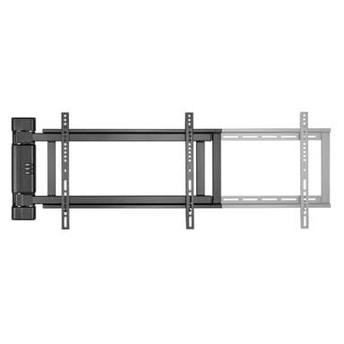 Front View of SH M06MW Motorized TV Wall Bracket