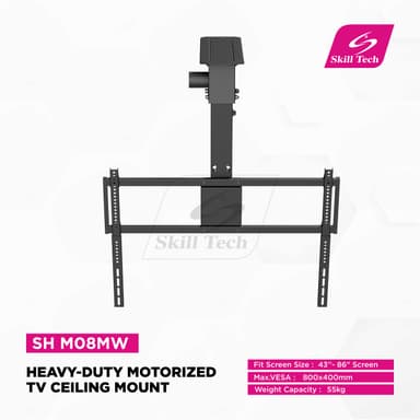 SH M08MW Motorized TV Ceiling Bracket Writeup Image