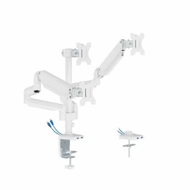 SH26 C036UPW Ergonomic Triple Monitor Arm