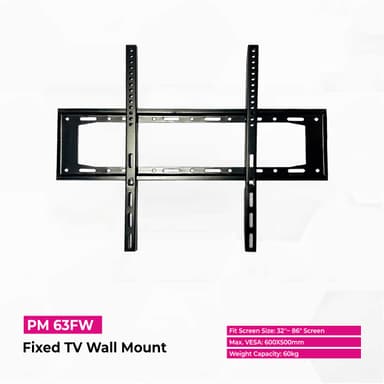 PM 63FW wall mount package contents