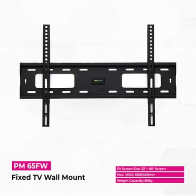 PM 65FW wall mount package contents